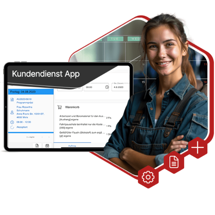 Kaufmann App Kundendienst Vollversion