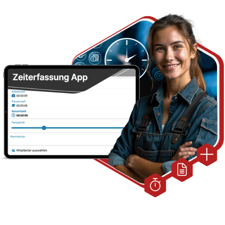 Kaufmann App Zeiterfassung Vollversion